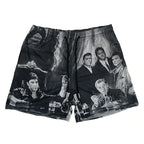 Embroidery gym shorts