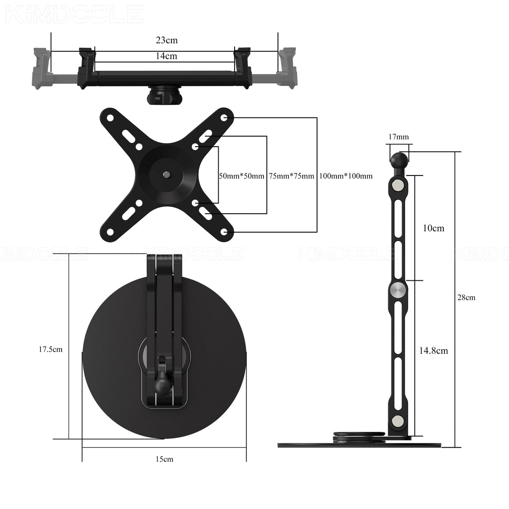 Foldable Arm Portable Monitor Stand