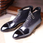 Men Short Boots Brown Bullock Flock