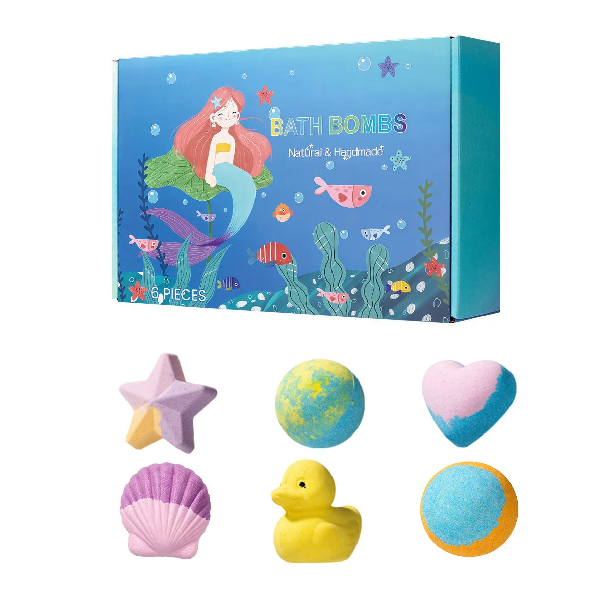 12pcs Organic Bath Bombs Set
