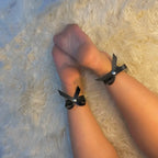 2Pcs Fashion Bowknot Anklets
