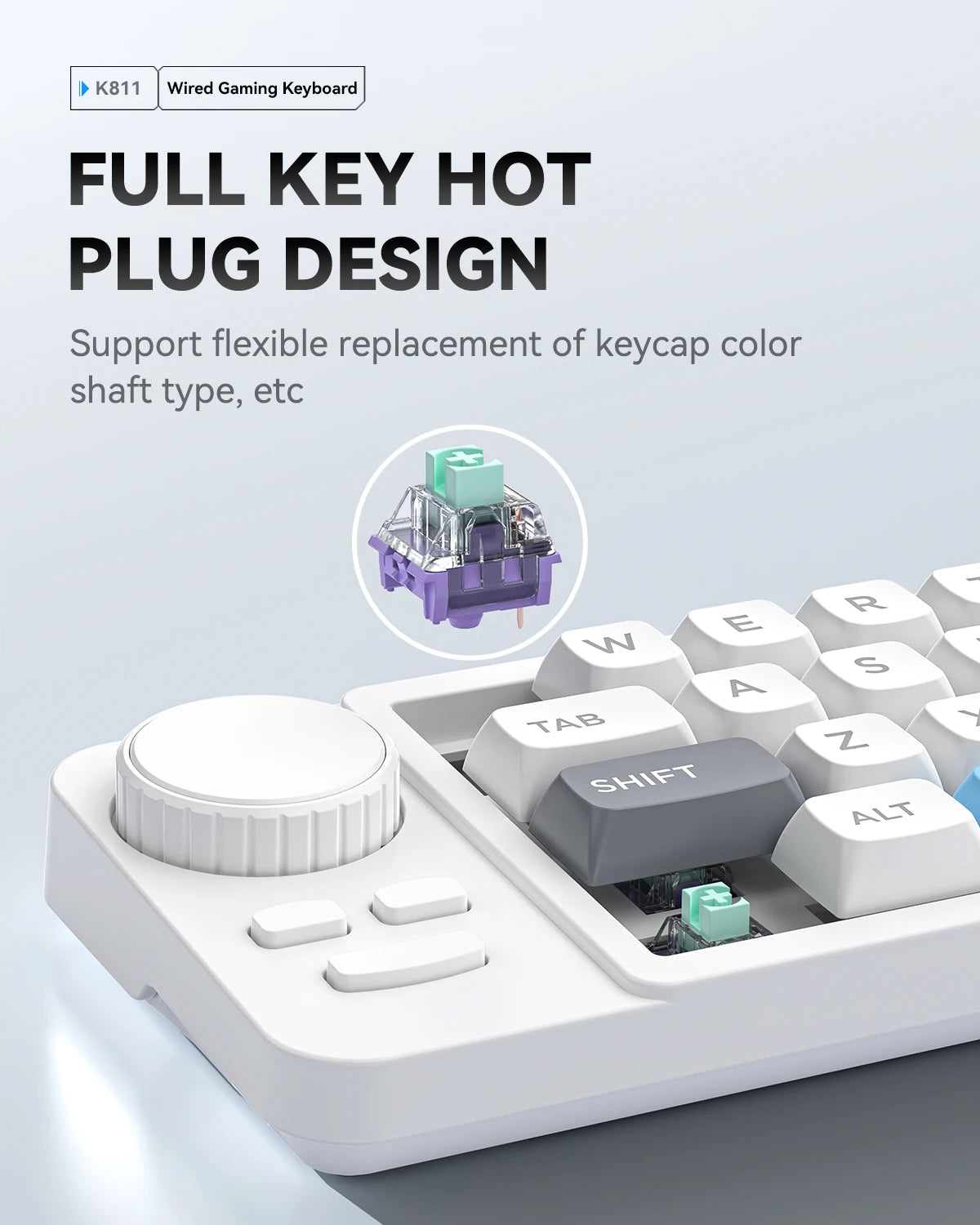Hot Swap Wired Mechanical Keyboard