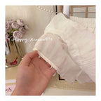 Summer Elastic Waist Layered Girls Short Skirt
