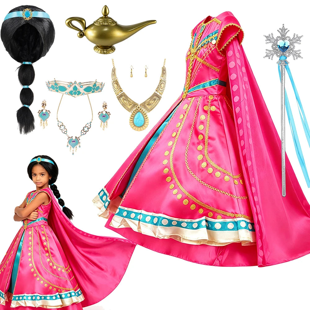 Arabian Dress Magic Lamp Kids Princess Dress