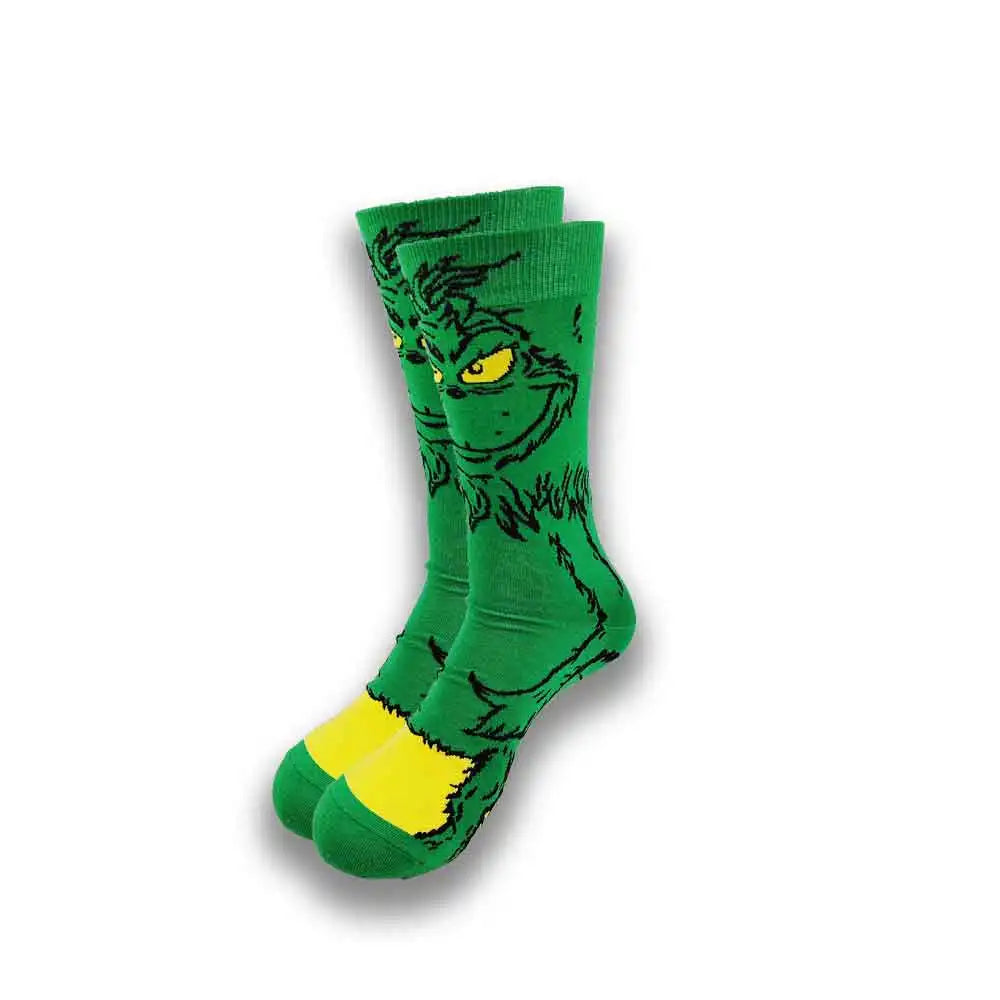 Graphic animated socks