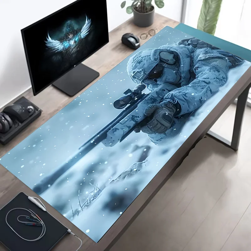 Large Tactical Soldier Design Mouse Pad