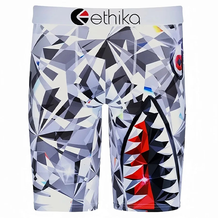 Ice Silk Sport Fitness Men's Boxer Shorts