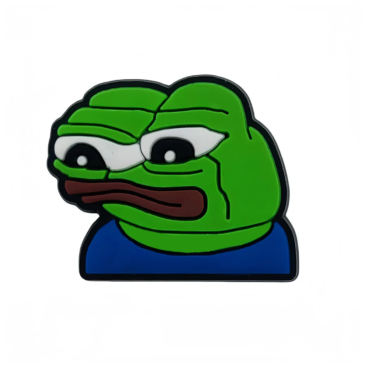 sad frog green shoe Charms