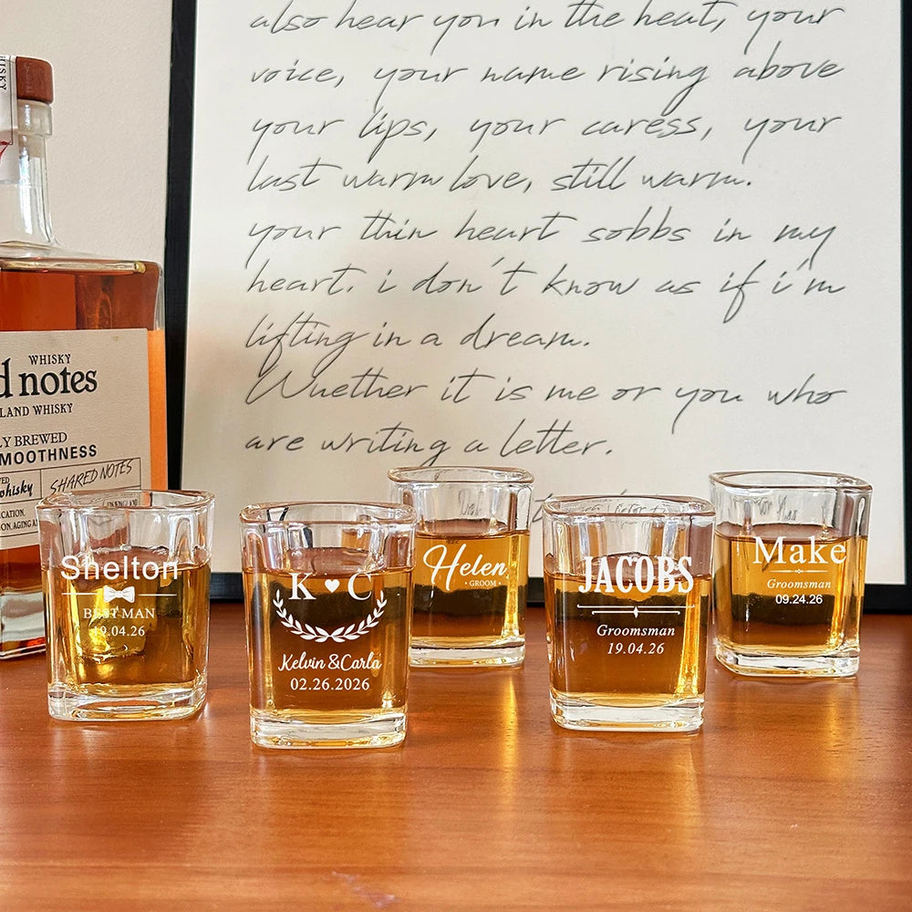 Personalized Whiskey Glass Customized Whiskey Glass