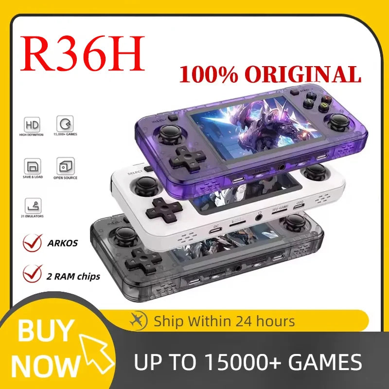 R36H Retro Handheld Console