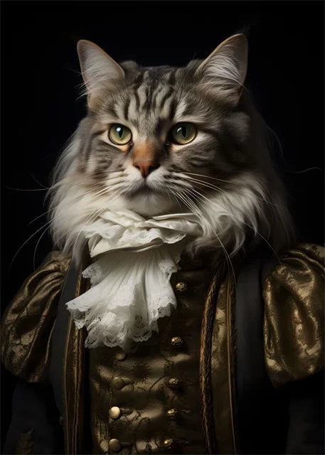 Aristocrat Animals Portrait Posters