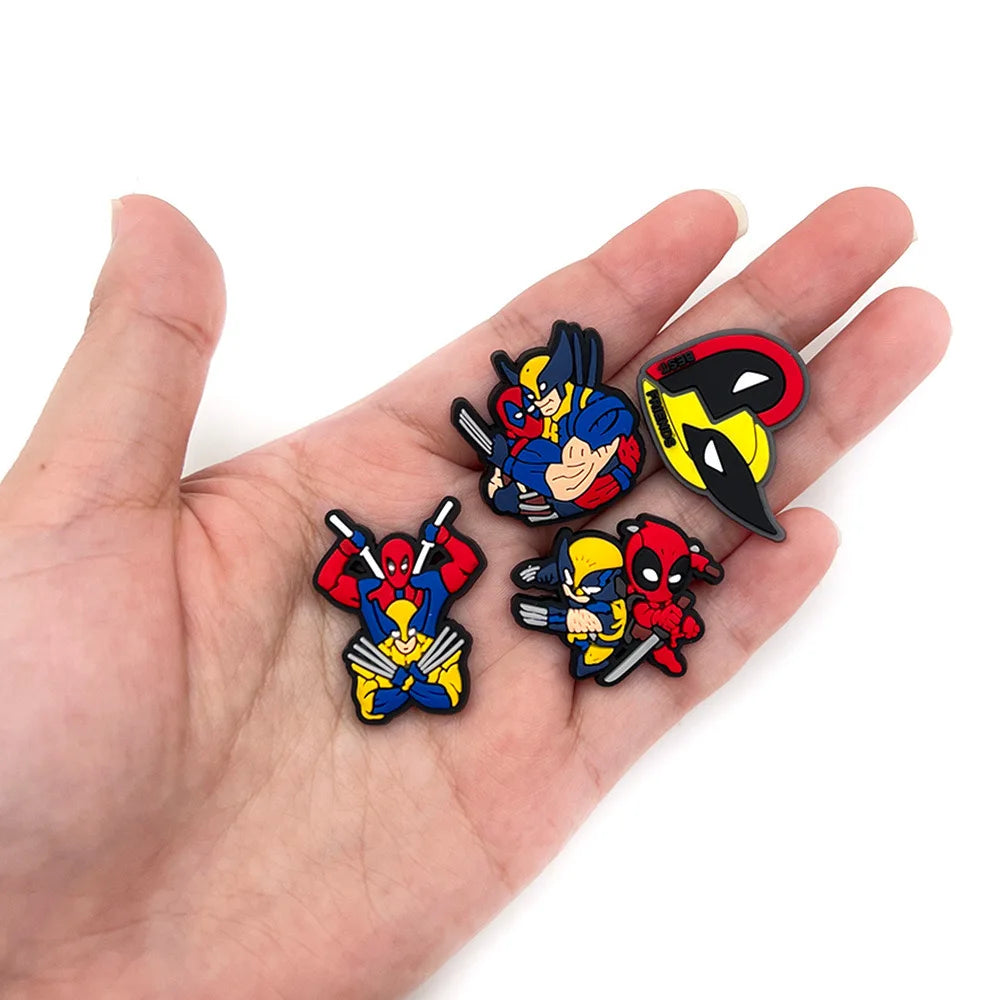 9-28Pcs Hot Toys Cartoon Series Shoe Charms