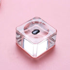 Crystal Glass Eyelash Glue Pallet