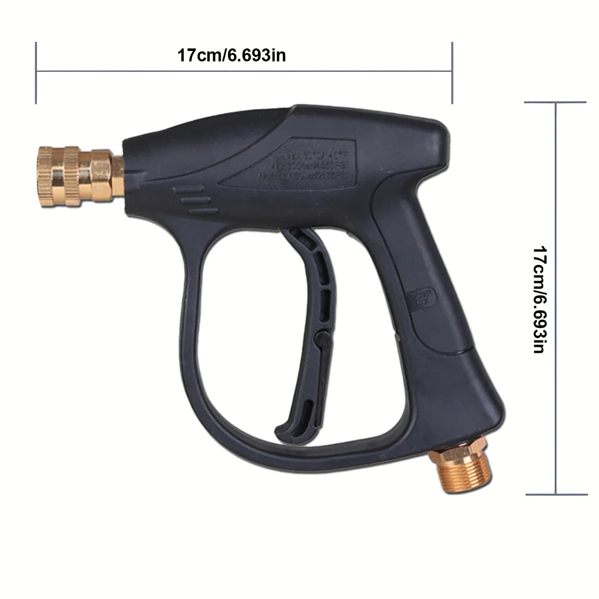 High pressure cleaning gun 4350PSl car wash short gun