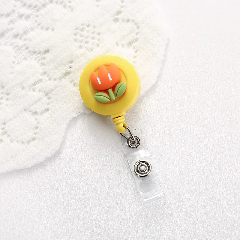 Retractable Reel ID Badge Holder