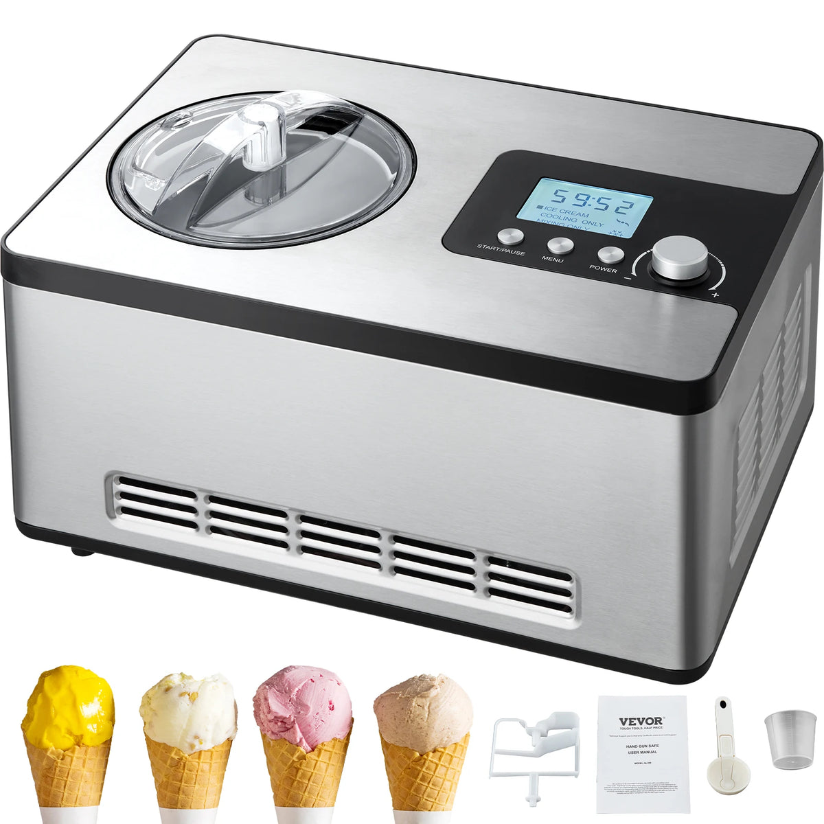 SucceBuy Automatic Ice Cream Maker