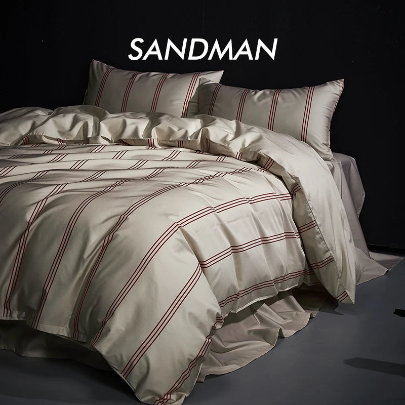 4pcs Satin Bed Set