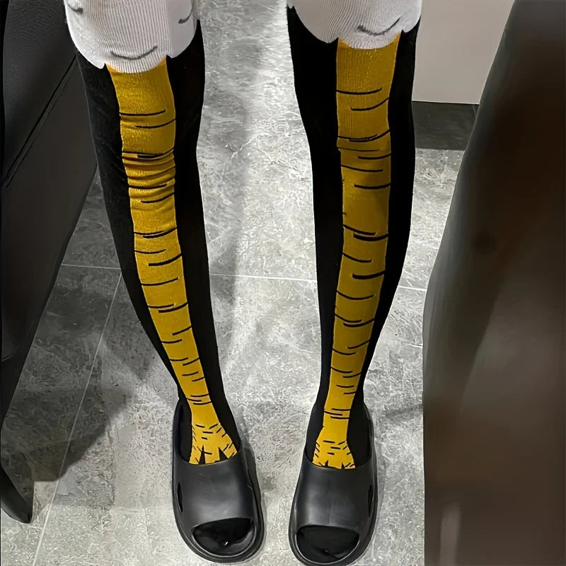 Knee High chicken leg Socks