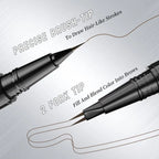 Two-pronged Eyebrow Pencil Waterproof