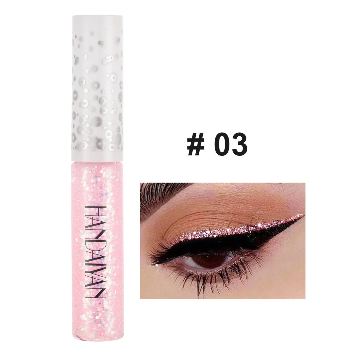 HANDAIYAN 12 Colors Shiny Eye Liners