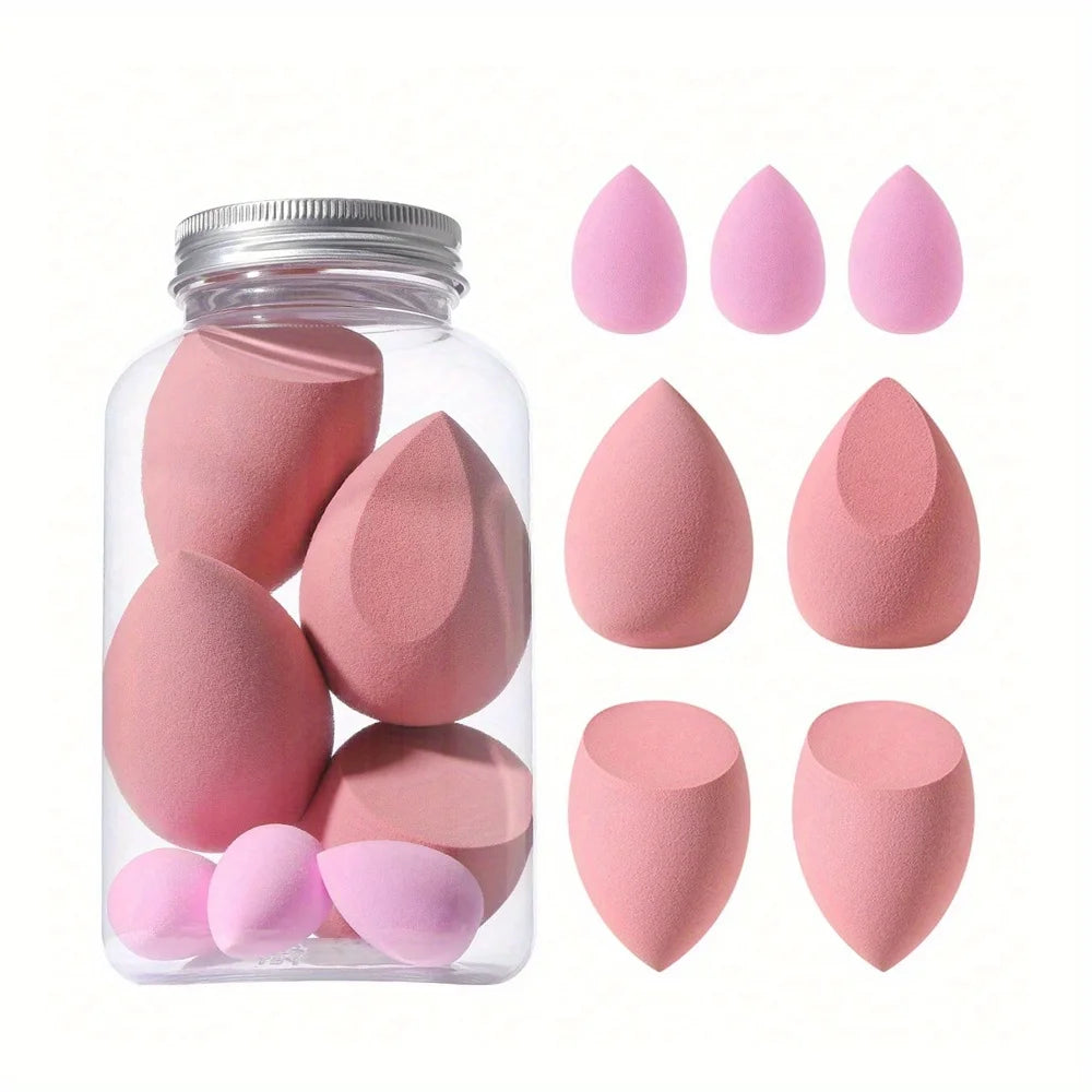 7Pcs Jelly Texture Sponges - Hydrophilic