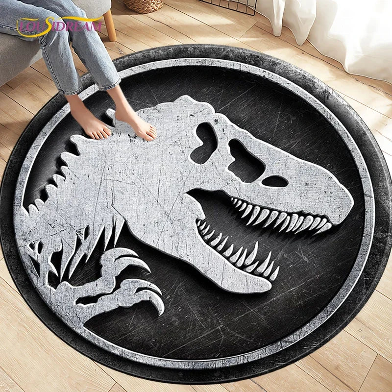 Jurassic Park Cartoon Dinosaur Carpets