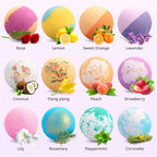 10pcs  Bath Salt Ball Bomb Aromatherapy