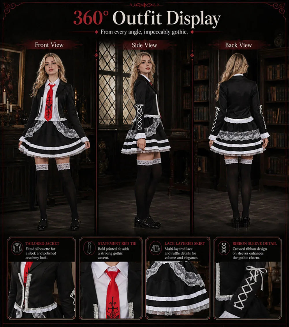 cos Celestia Ludenberg  Yasuhiro Taeko cosplay set costume