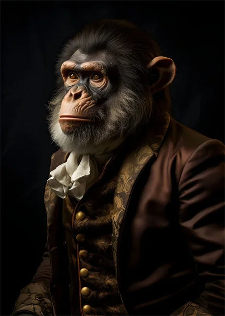 Aristocrat Animals Portrait Posters