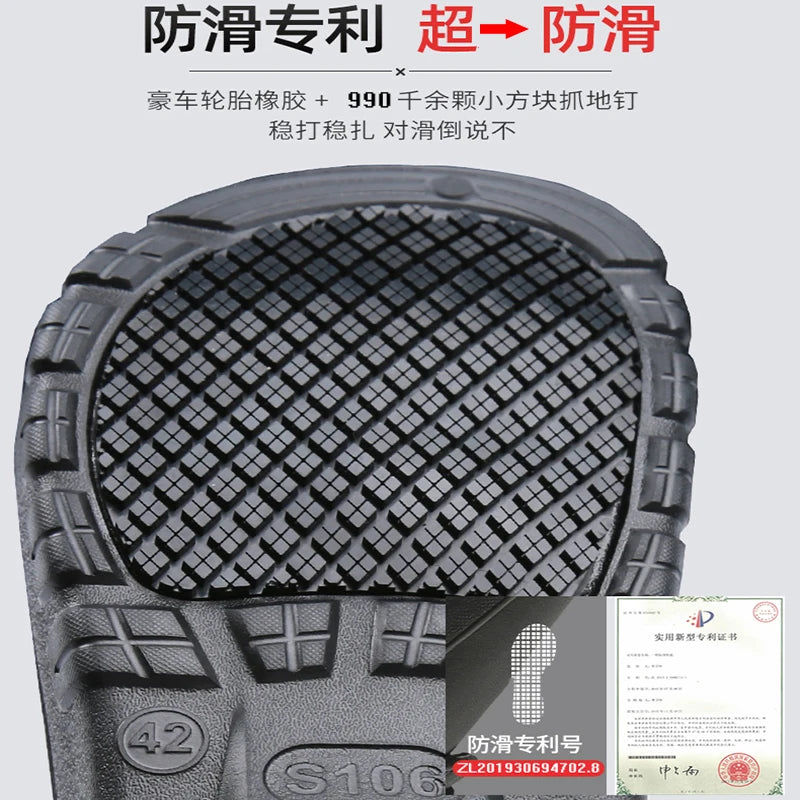 Safety Chef Shoes With Steel Cap Toe