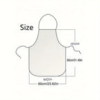 Beer Belly Printed Men's Kitchen Apron - Polyester Material, Woven, Suitable for Barbecue and Party