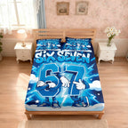 3pcs Cartoon 67 Bedsheet Set