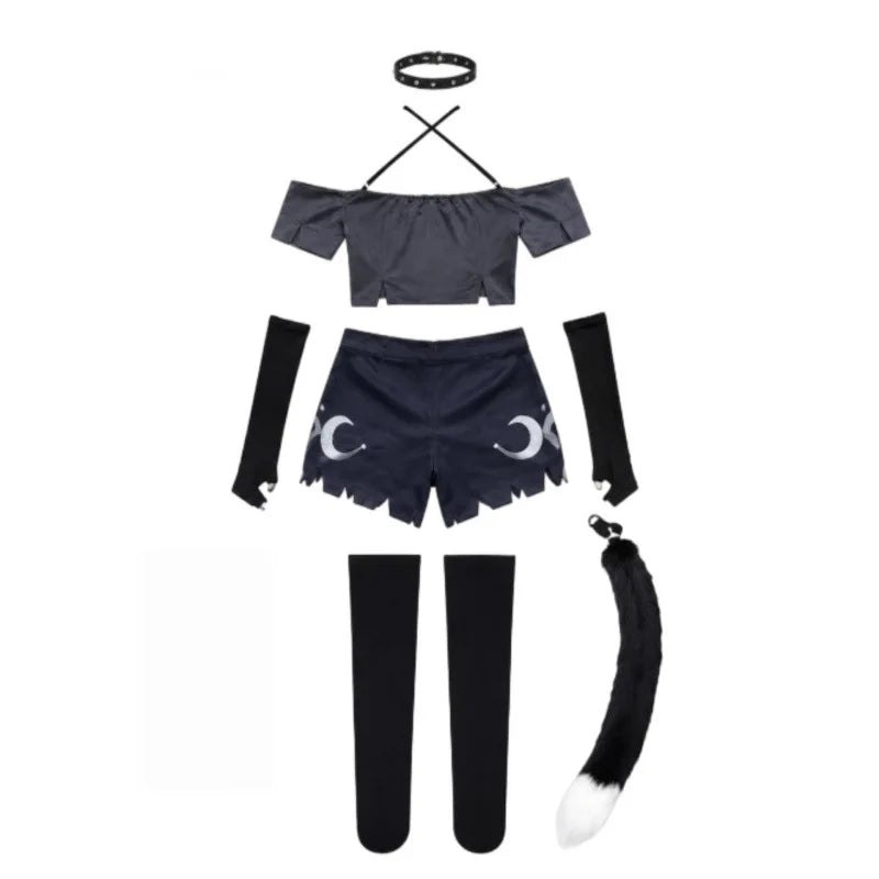 Anime Helluva cos Boss Loona Loony cosplay costume