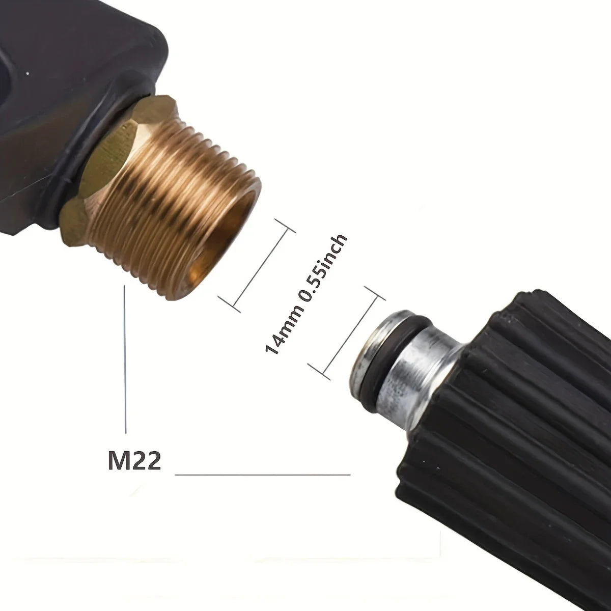 High pressure cleaning gun 4350PSl car wash short gun
