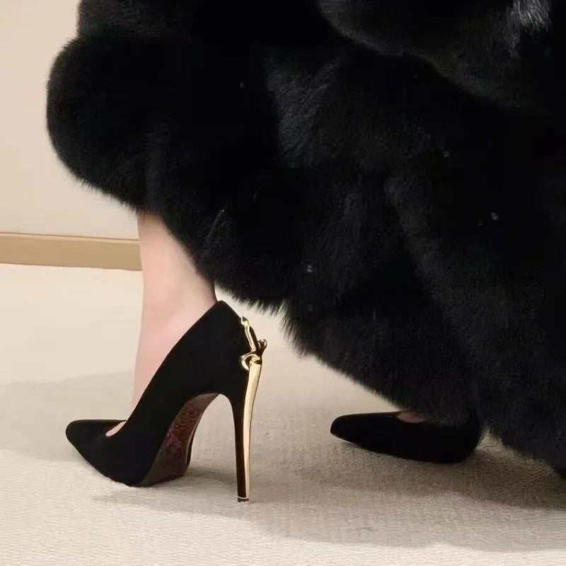 Pointed Toe Stiletto High Heels