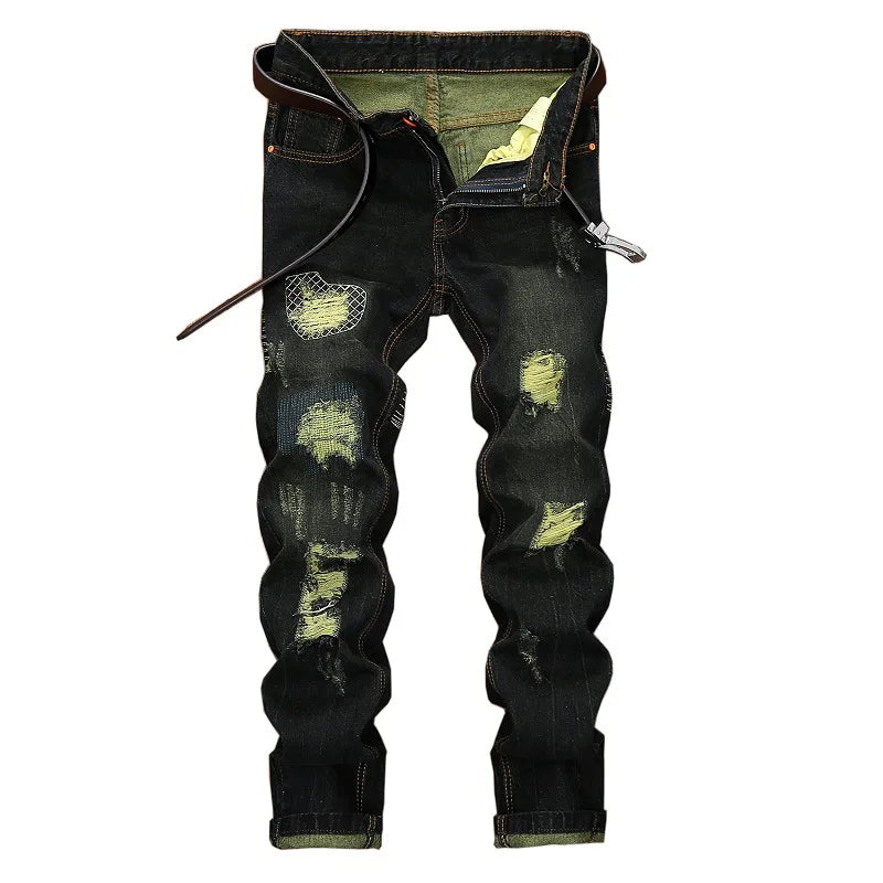 New Men's  Biker jeans