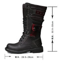 Men's High Top Motorcycle Boots