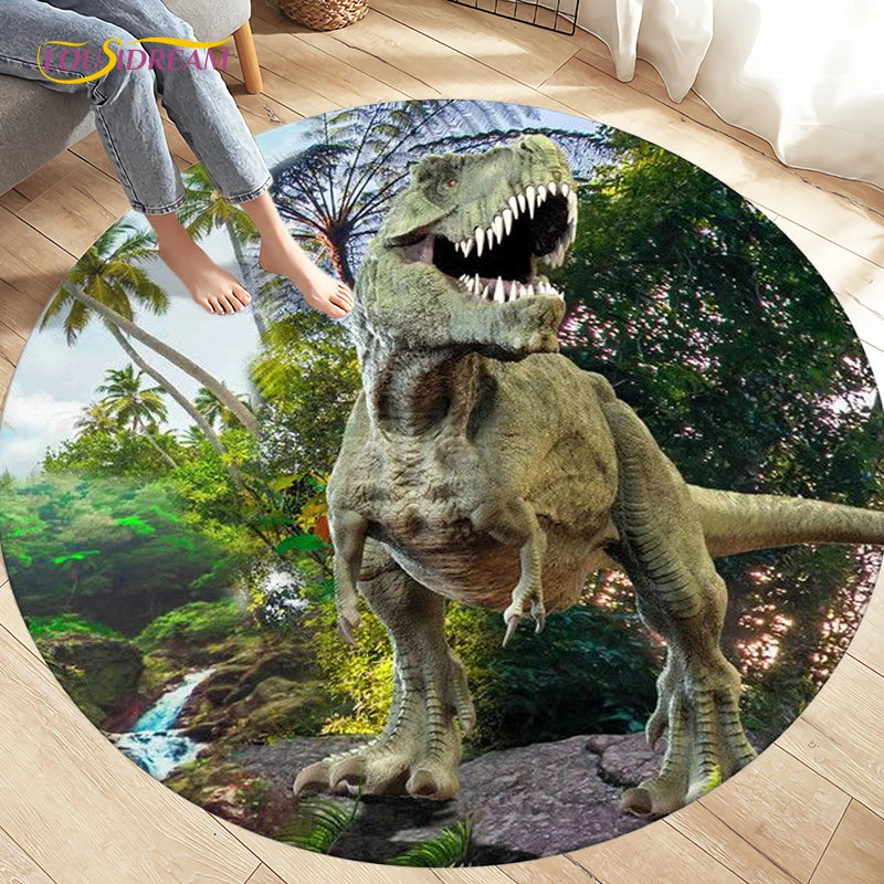 Jurassic Park Cartoon Dinosaur Carpets