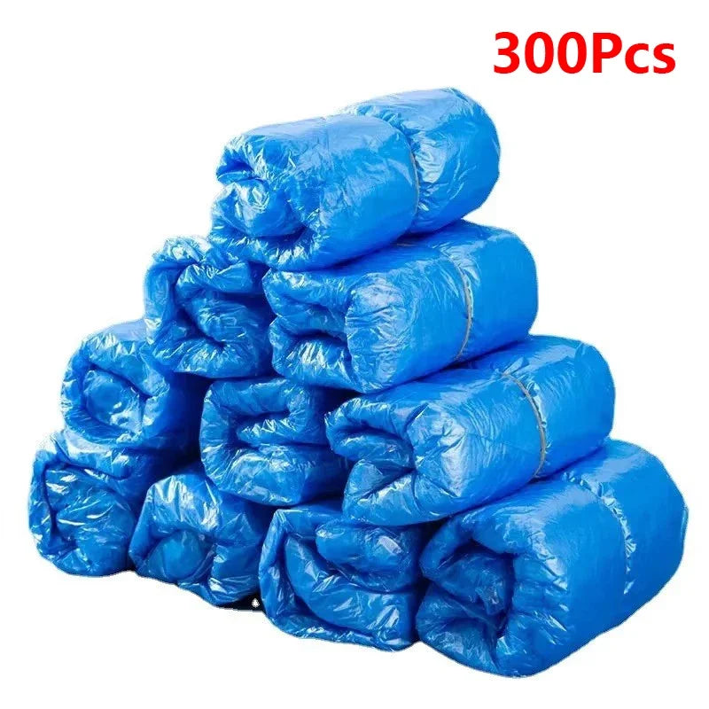 100/300PCS Disposable Waterproof Shoe Cover