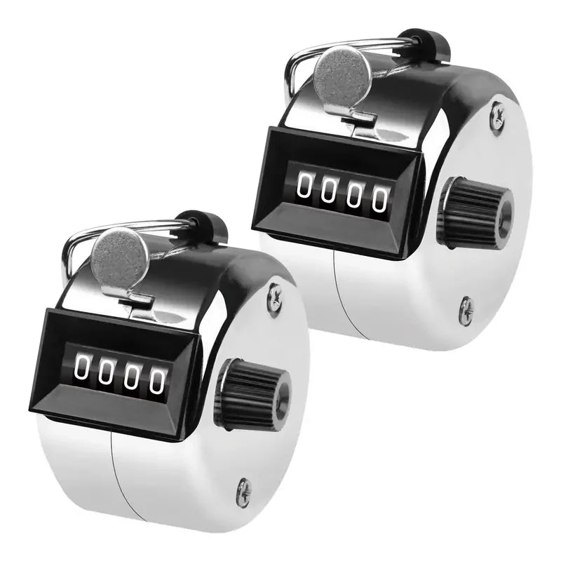 Mechanical Counter Four Digit Manual Recording Traffic