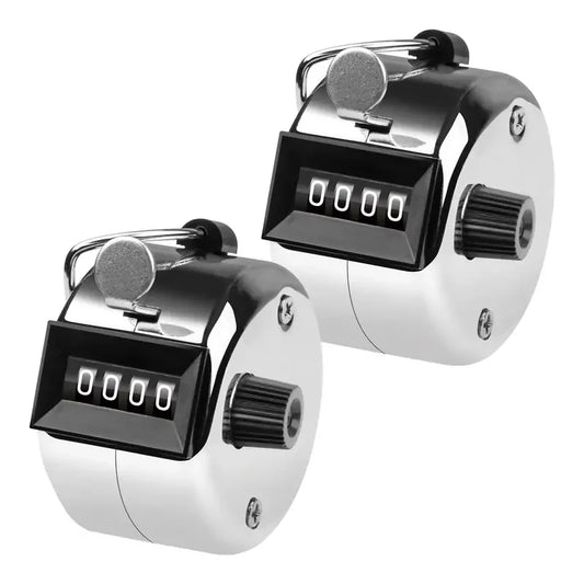 Mechanical Counter Four Digit Manual Recording Traffic