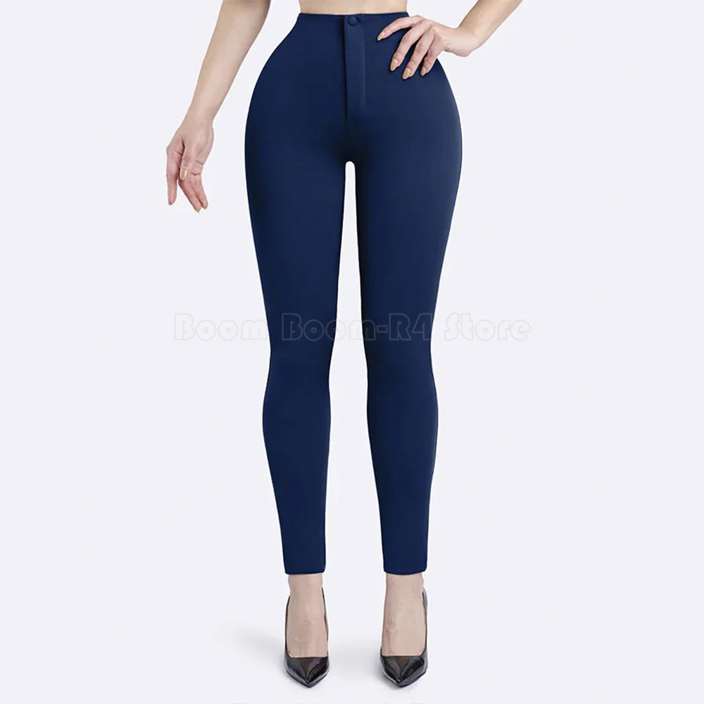High Waisted Skinny Leg Pants