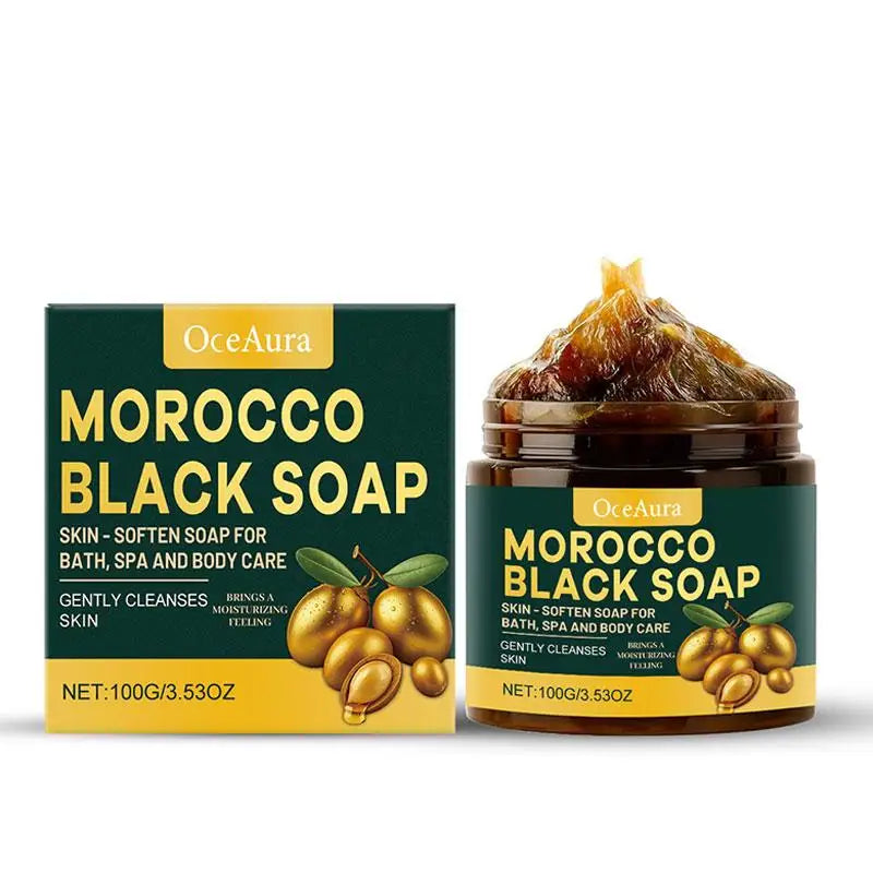 1/2/3pcs Morocco Black Soap