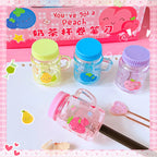 fruit cup shape pencil sharpener