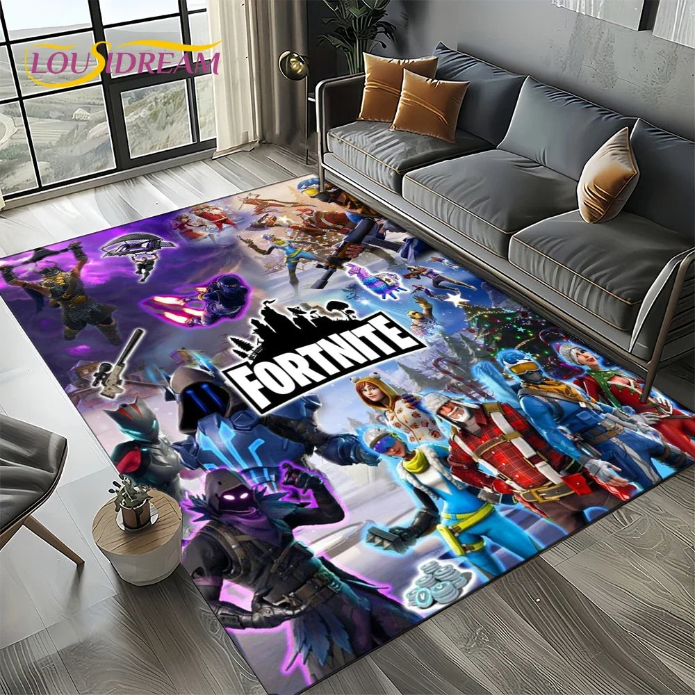New Style Fortnite-e Cartoon Rug