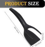 New 2 in 1 Grip Flip Spatula Tongs