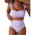 Women Two-piece Halter Vest Swimwear