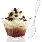 100/50Pack 2OZ Mini Dessert Cups