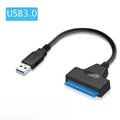 SATA to USB 3.0 / 2.0 Cable Up to 6 Gbps for 2.5 Inch