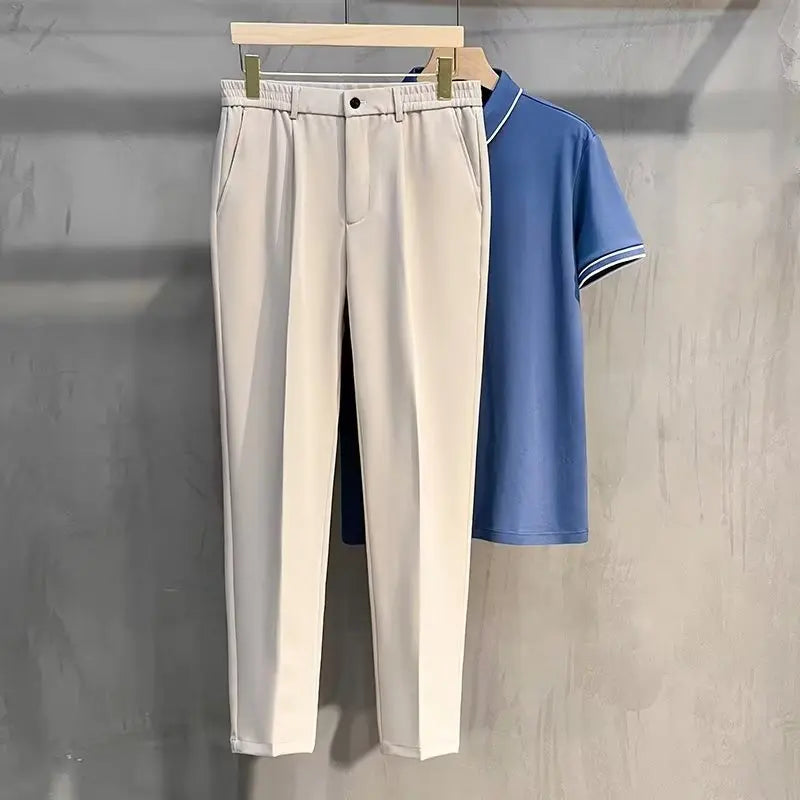 2026 Men's Straight-Leg Suit Pants